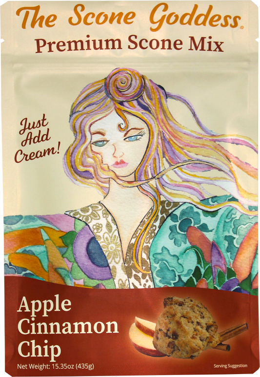 [Wholesale] Case of 6x Apple Cinnamon Chip Premium Scone Mix