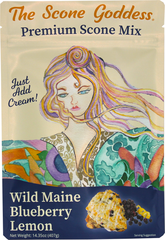 Wild Maine Blueberry Lemon Premium Scone Mix