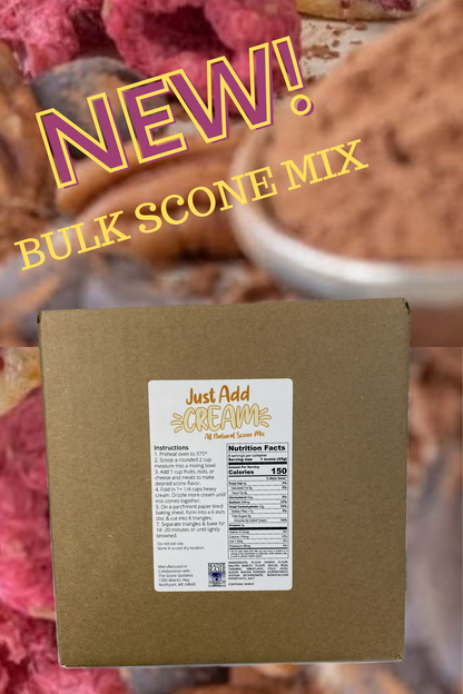 [Wholesale] Just Add Cream Premium Scone Mix- Food Service Size