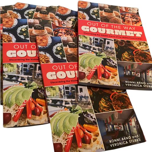 BOOK -Out of the Way Gourmet- Discovering the Hidden Gems of the Maine Food Scene